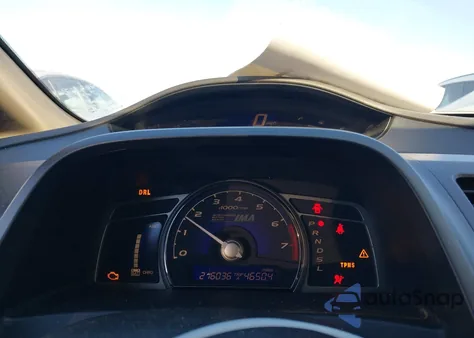 2009 Honda Civic Hybrid from USA, damaged, VIN JHMFA36219S005791